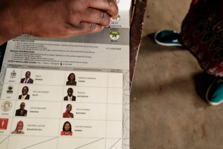 Kenyans vote in close-fought election race