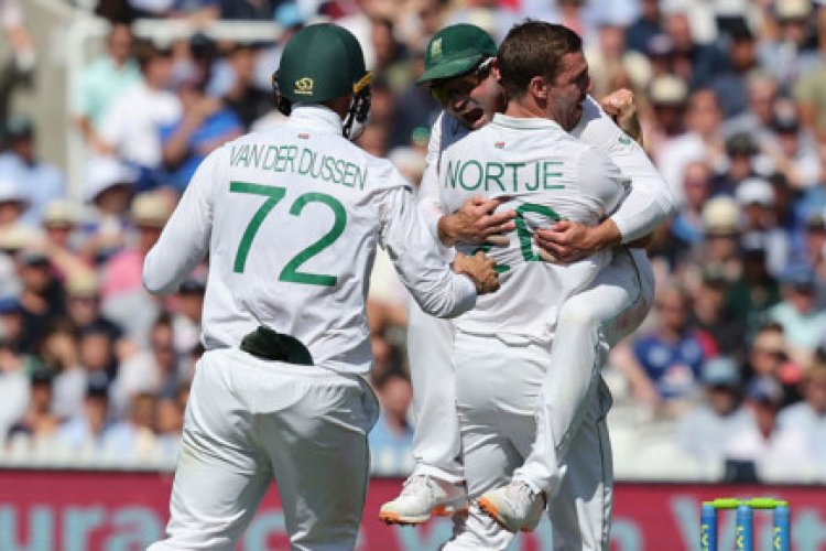 South Africa quick Nortje grateful for skipper Elgar's 'honesty'