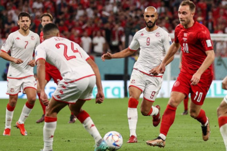 Feisty Tunisia hold Eriksen's Denmark at World Cup