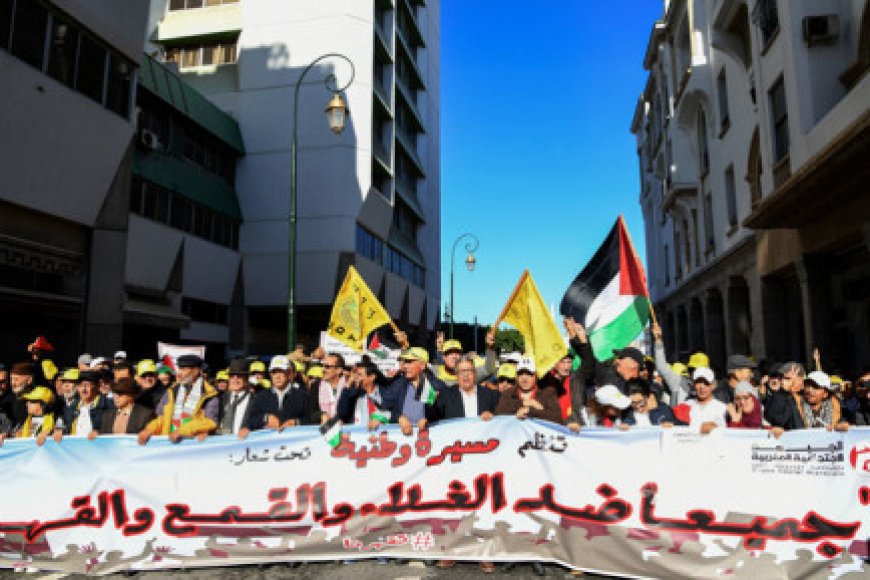 Moroccans protest price hikes and 'repression'