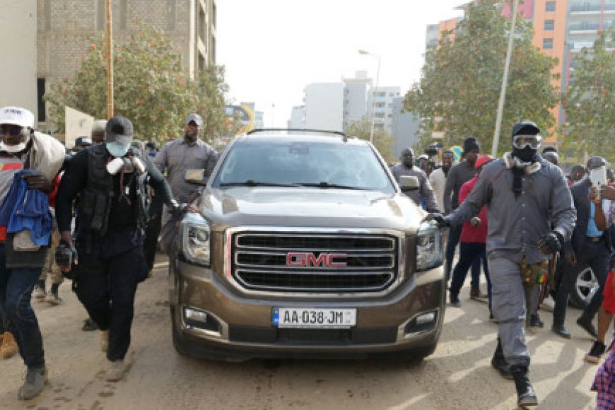 Senegal capital tense ahead of opposition leader's trial