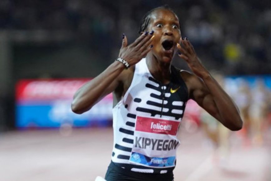 Kenya's Kipyegon sets women's mile world record, her third of season
