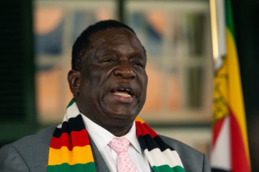 Zimbabwe president swears son, nephew into new government