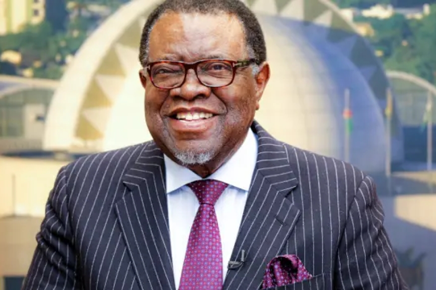 Namibia's President Hage Geingob dies in hospital