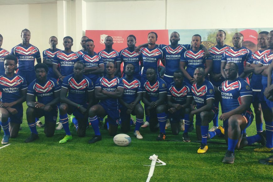 Rugby has come to Save us from the football Shame, Victoria University Admits while Launching the Rugby Team for Premier League.