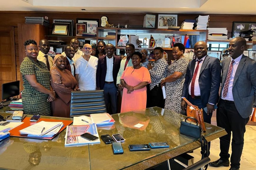 Parents Appreciate Dr. Sudhir for Settling Teachers' Sit down Strike at Kampala Parents  School.