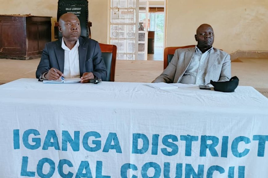 Retired Lt. Col. Ambako Kibrai Meets Iganga District Leaders on Purpose of Monitoring Govt Projects