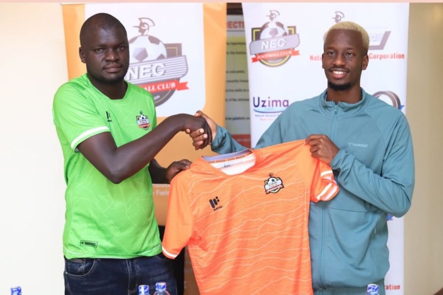 Bebe Cool's son Alpha Ssali Joins NEC FC on a Two-Year Deal: A Boost for Their Title Quest