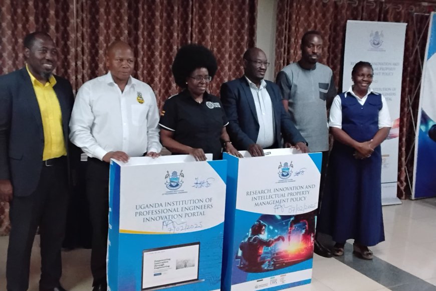 Uganda Institution of Professional Engineers Launches Innovation Portal and Research Policy to Boost Engineering Innovations
