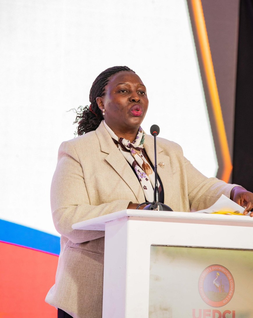 Eng. Irene Bateebe Highlights Uganda’s Electricity Distribution Transition at UMEME-UEDCL Handover Ceremony