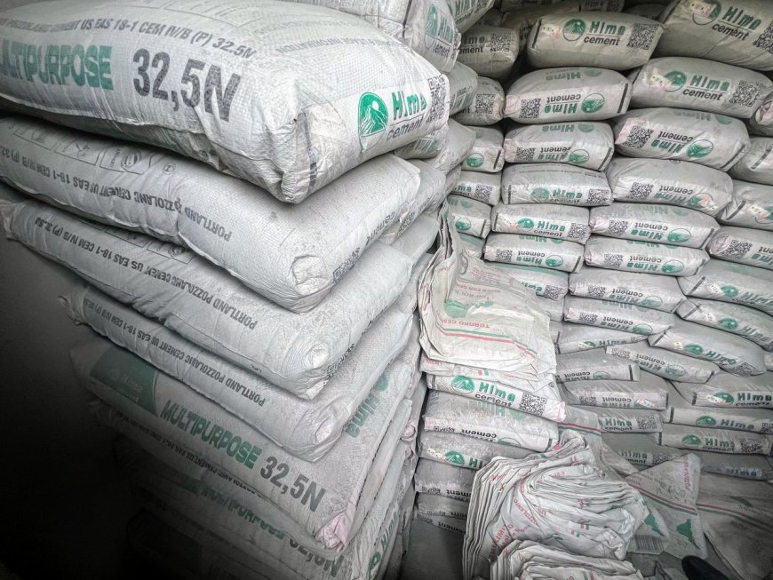 UNBS Cracks Down on Substandard Cement in Luwero: Over 500 Bags Seized in Market Raid