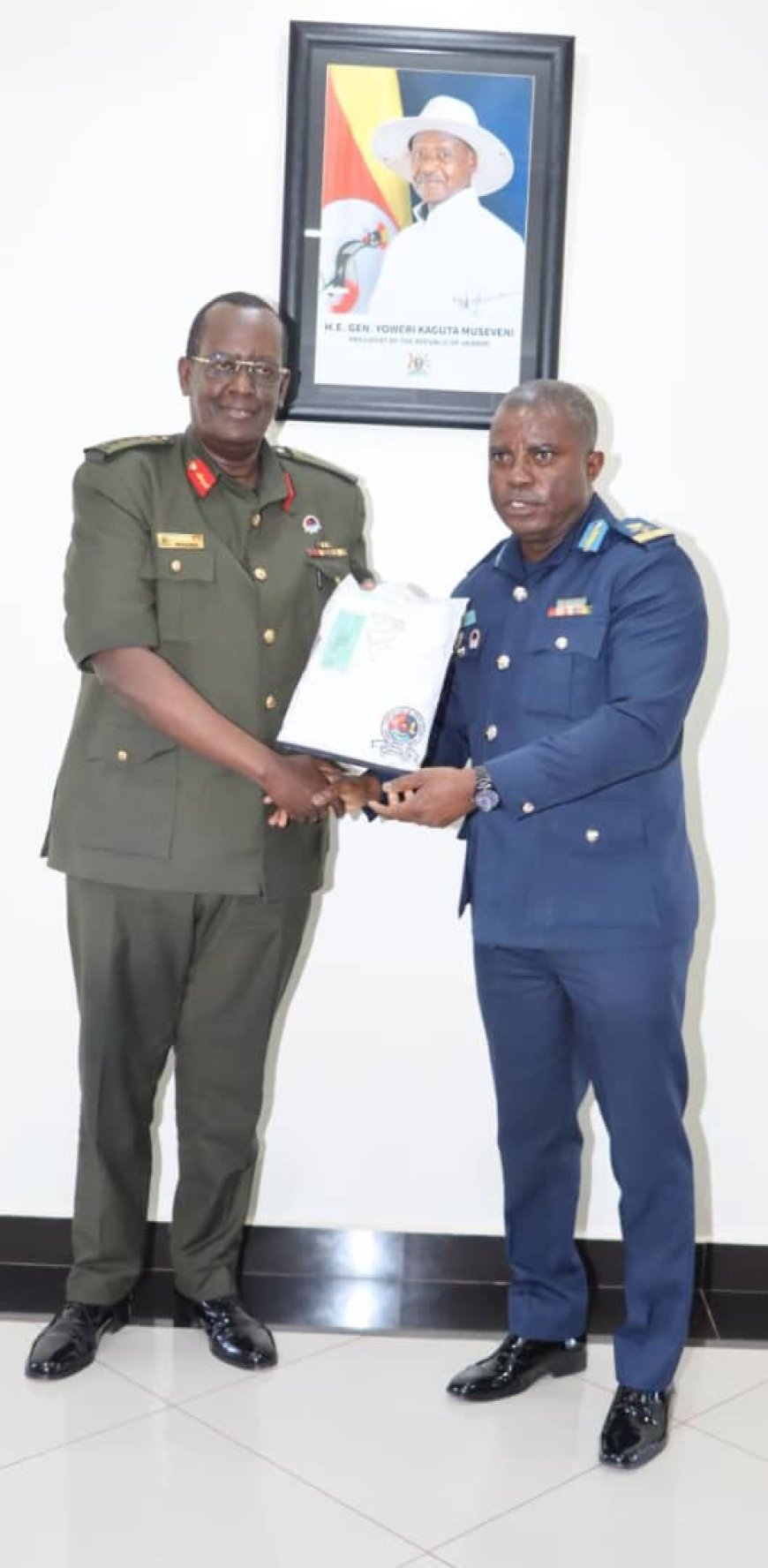 Gen Mugira Hosts Ghana Armed Forces Delegation, Highlights NEC’s Role in Uganda’s Transformation