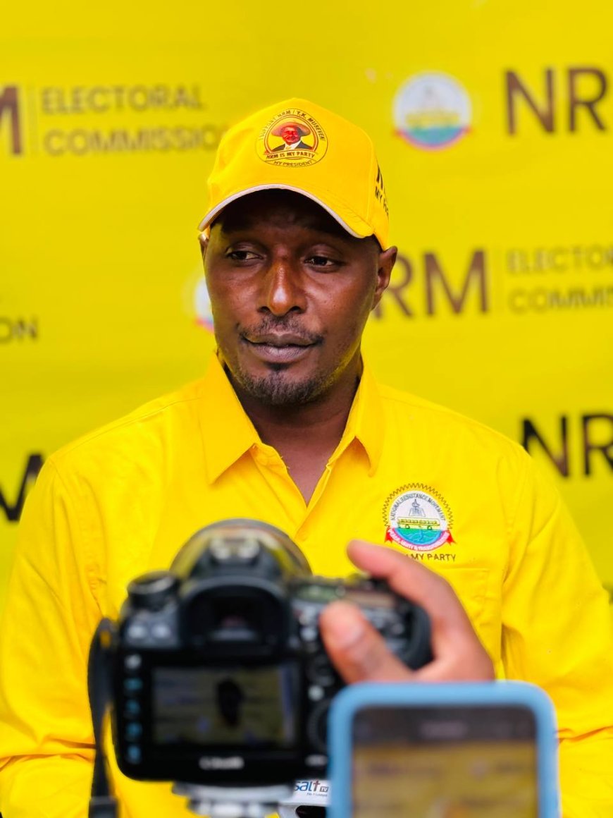 NRM Hoima Chairman Hon. Eng. Asiimwe Jonard Visits Party Headquarters, Confirms Bid for Western Vice-Chairman Seat
