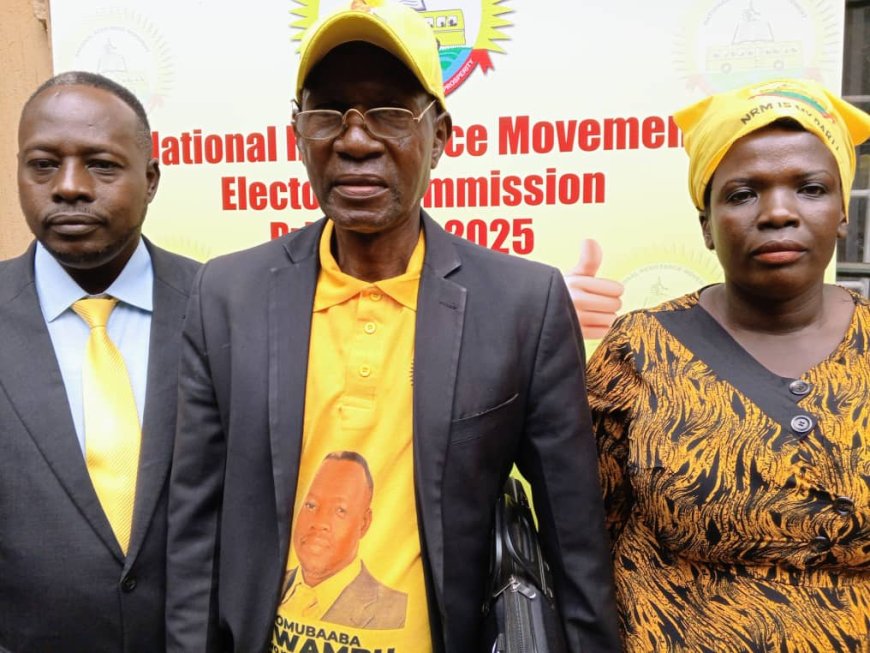 Herbert Emmanuel Mwambu Nominated to Contest for NRM Flag in Budadiri County West, Vows to Champion Socio-Economic Transformation